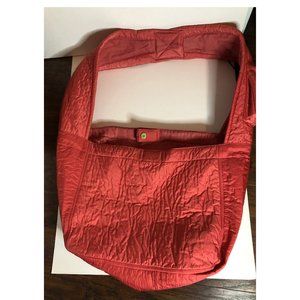 We The Free Pink Quilted Messenger Bag